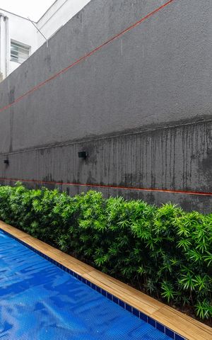Apartamento para alugar com 27m², 1 quarto e sem vaga Apartamento para alugar com 27m², 1 quarto e sem vagaÁrea comum - Piscina
