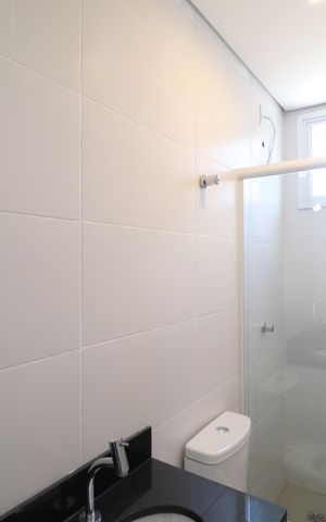 Apartamento para alugar com 55m², 2 quartos e 1 vagaBanheiro do Quarto 2