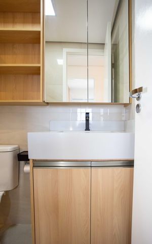 Apartamento para alugar com 51m², 2 quartos e 1 vagaBanheiro Social