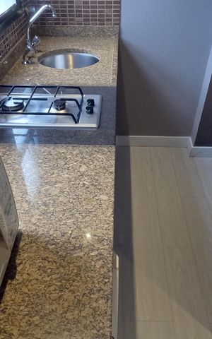 Apartamento para alugar com 50m², 1 quarto e 1 vagaCozinha Americana