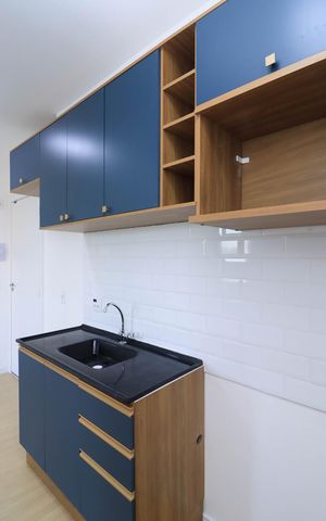 Apartamento para alugar com 37m², 2 quartos e sem vagaCozinha 