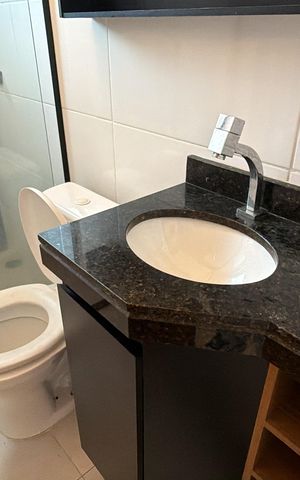 Apartamento para alugar com 45m², 2 quartos e sem vagaBanheiro