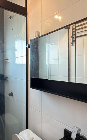 Apartamento para alugar com 45m², 2 quartos e sem vagaBanheiro