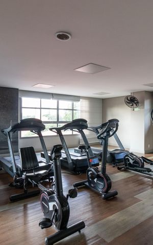 Apartamento à venda com 125m², 2 quartos e 4 vagas Apartamento à venda com 125m², 2 quartos e 4 vagasAcademia