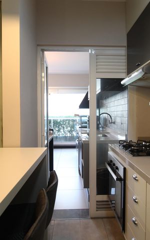 Apartamento à venda com 67m², 1 quarto e 2 vagasCozinha
