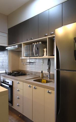 Apartamento à venda com 67m², 1 quarto e 2 vagasCozinha