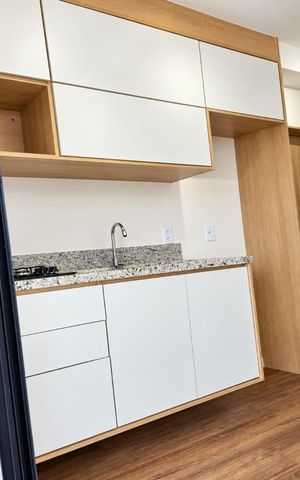 Apartamento para alugar com 26m², 1 quarto e sem vaga Apartamento para alugar com 26m², 1 quarto e sem vagaCozinha