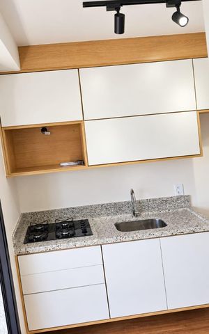 Apartamento para alugar com 26m², 1 quarto e sem vaga Apartamento para alugar com 26m², 1 quarto e sem vagaCozinha