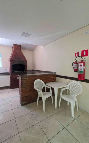 Apartamento à venda com 60m², 2 quartos e 1 vaga Apartamento à venda com 60m², 2 quartos e 1 vagaChurrasqueira do Salão de Festas