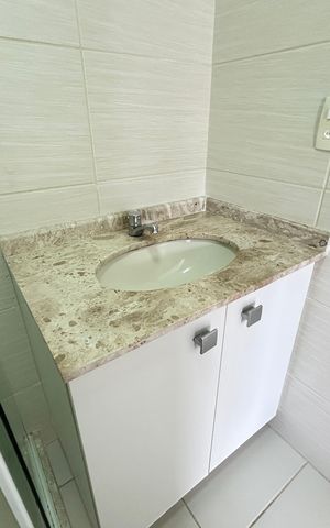 Apartamento para alugar com 62m², 2 quartos e 1 vagaBanheiro da Suíte