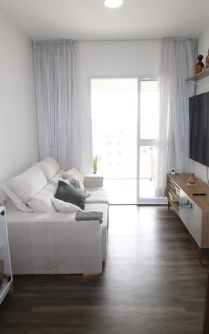 Apartamento para alugar com 62m², 2 quartos e 1 vagaSala