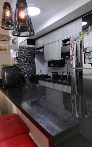Apartamento à venda com 69m², 2 quartos e 1 vagaCozinha