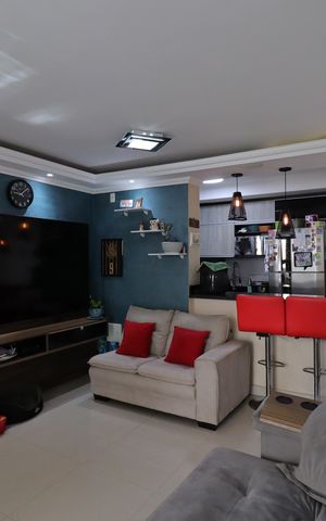 Apartamento à venda com 69m², 2 quartos e 1 vagaSala