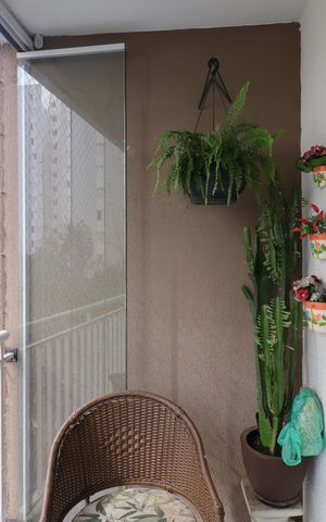 Apartamento à venda com 69m², 2 quartos e 1 vagaVaranda