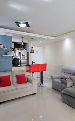 Apartamento à venda com 69m², 2 quartos e 1 vagaSala
