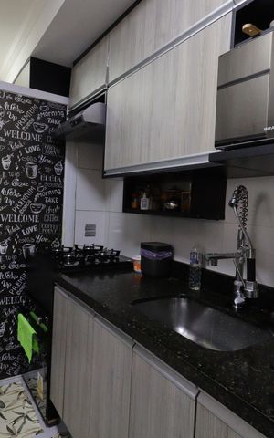 Apartamento à venda com 69m², 2 quartos e 1 vagaCozinha