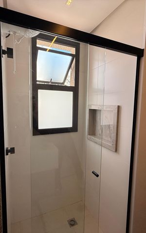 Apartamento à venda com 137m², 3 quartos e 2 vagasbanheiro da Suíte 1