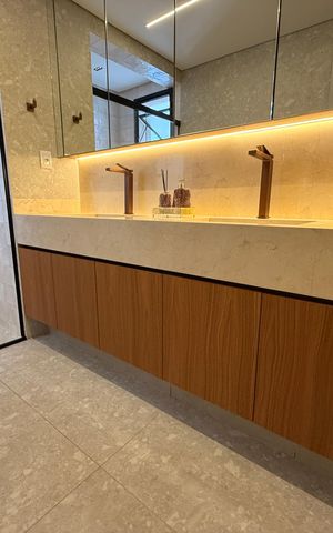 Apartamento à venda com 137m², 3 quartos e 2 vagasbanheiro da Suíte 3