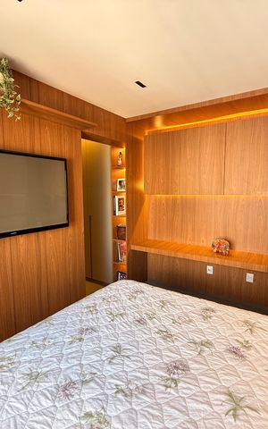 Apartamento à venda com 137m², 3 quartos e 2 vagasSuíte 3