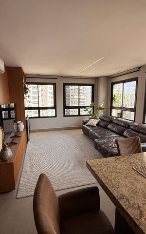 Apartamento à venda com 137m², 3 quartos e 2 vagasSala