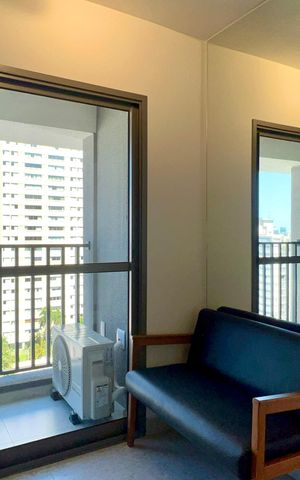 Studio para alugar com 24m², 1 quarto e sem vaga Studio para alugar com 24m², 1 quarto e sem vagaSala