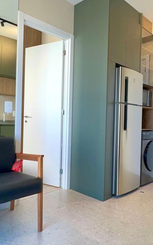 Studio para alugar com 24m², 1 quarto e sem vaga Studio para alugar com 24m², 1 quarto e sem vagaSala