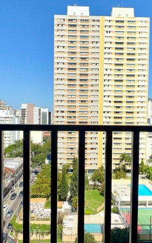Studio para alugar com 24m², 1 quarto e sem vaga Studio para alugar com 24m², 1 quarto e sem vagaVaranda