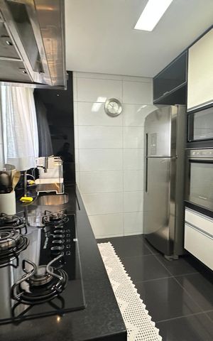 Apartamento à venda com 105m², 2 quartos e 2 vagas Apartamento à venda com 105m², 2 quartos e 2 vagasCozinha