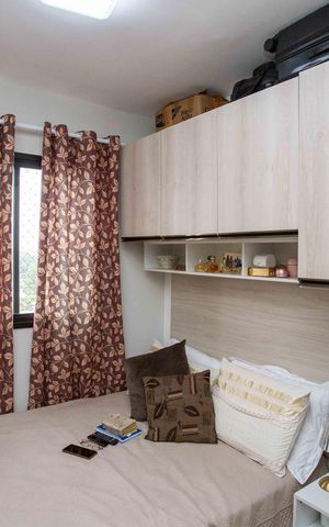 Apartamento à venda com 40m², 2 quartos e 1 vagaQuarto 2