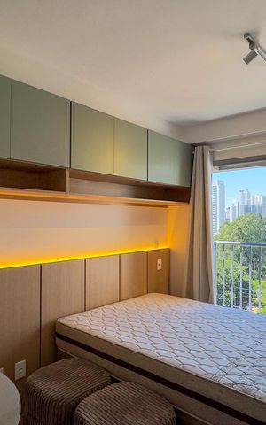 Studio para alugar com 27m², 1 quarto e sem vaga Studio para alugar com 27m², 1 quarto e sem vagaStudio
