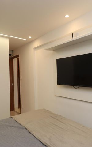 Apartamento para alugar com 62m², 1 quarto e 2 vagas