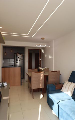 Apartamento para alugar com 62m², 1 quarto e 2 vagas