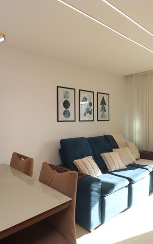 Apartamento para alugar com 62m², 1 quarto e 2 vagas