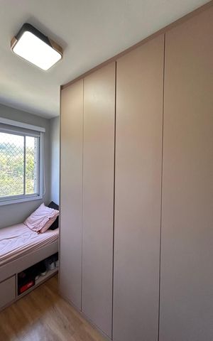 Apartamento à venda com 44m², 2 quartos e 1 vaga Apartamento à venda com 44m², 2 quartos e 1 vagaQuarto 2