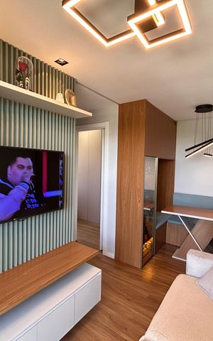 Apartamento à venda com 44m², 2 quartos e 1 vaga Apartamento à venda com 44m², 2 quartos e 1 vagaSala