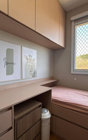 Apartamento à venda com 44m², 2 quartos e 1 vaga Apartamento à venda com 44m², 2 quartos e 1 vagaQuarto 2