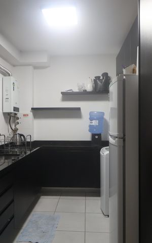 Apartamento para alugar com 40m², 2 quartos e 1 vagaCozinha e Área de Serviço