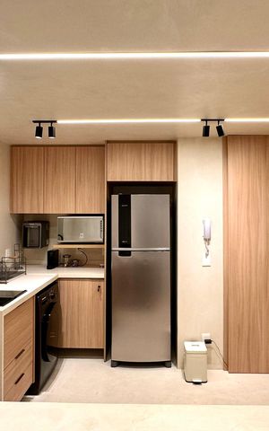 Apartamento para alugar com 42m², 1 quarto e 1 vaga