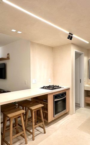 Apartamento para alugar com 42m², 1 quarto e 1 vaga
