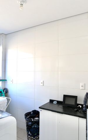 Apartamento à venda com 60m², 3 quartos e 1 vaga Apartamento à venda com 60m², 3 quartos e 1 vagaCozinha e Área de Serviço