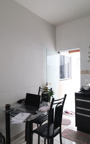 Casa para alugar com 53m², 2 quartos e 2 vagasCozinha