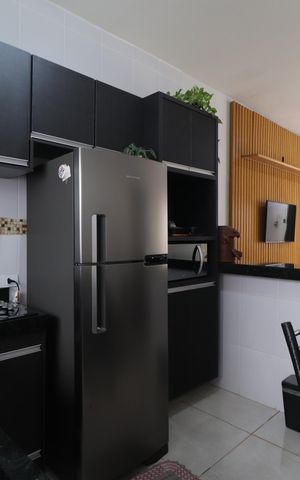 Casa para alugar com 53m², 2 quartos e 2 vagasCozinha