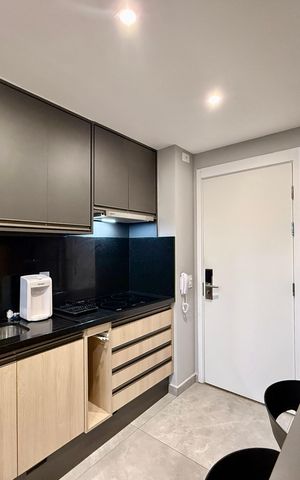 Apartamento para alugar com 30m², 1 quarto e sem vagaCozinha 