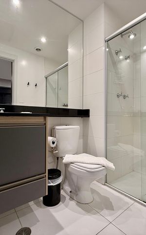 Apartamento para alugar com 30m², 1 quarto e sem vagaBanheiro Suíte 