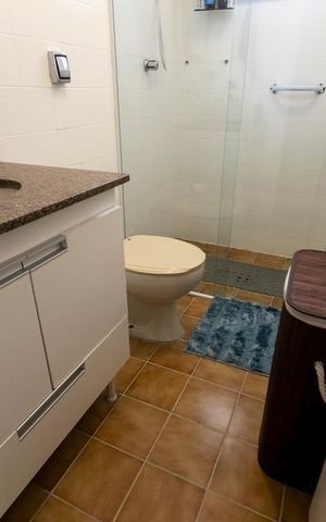 Apartamento à venda com 50m², 1 quarto e sem vagaBANHEIRO