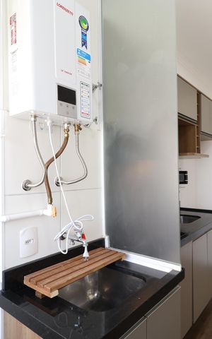 Apartamento para alugar com 37m², 2 quartos e sem vagaCozinha e Área de serviço 