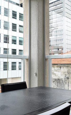 Apartamento para alugar com 45m², 1 quarto e 1 vagaVaranda