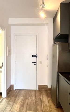 Studio para alugar com 37m², 1 quarto e sem vaga Studio para alugar com 37m², 1 quarto e sem vagaCozinha
