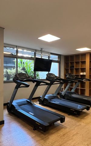 Studio para alugar com 37m², 1 quarto e sem vaga Studio para alugar com 37m², 1 quarto e sem vagaAcademia