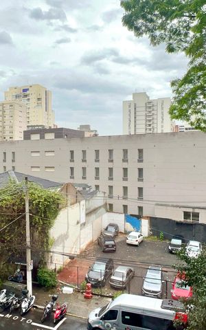 Studio para alugar com 37m², 1 quarto e sem vaga Studio para alugar com 37m², 1 quarto e sem vagaVista da Varanda